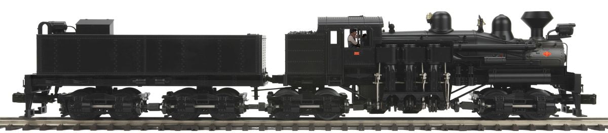 O 4-Truck ShaySteam Loco Unlttrd/3.0
