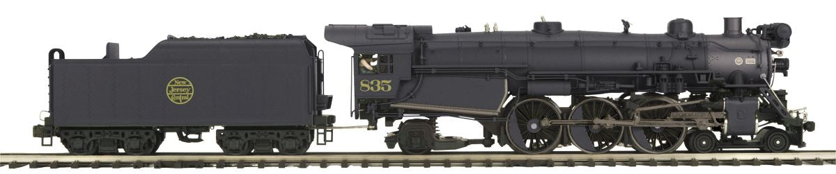 O CNJ P47 4-6-2 Steam Loco #835 Black Queen/3.0