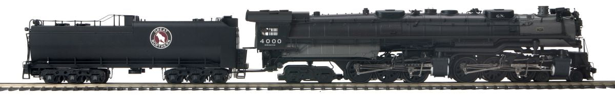 O GN 4-6-6-4 Z-6 Challenger Steam Loco #4000/blk/3.0
