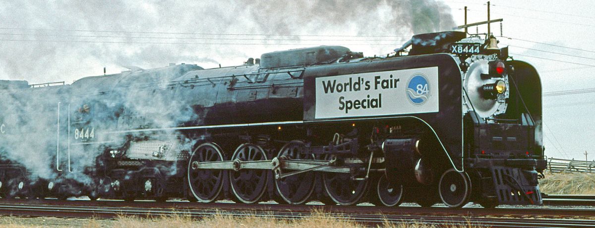 O O UP FEF 4-8-4 Steam Loco #844 World's Fair/Oil/3.0