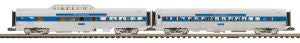 O Pan Am 2pk 70' Smoothside/Ribbed Psg.Cars