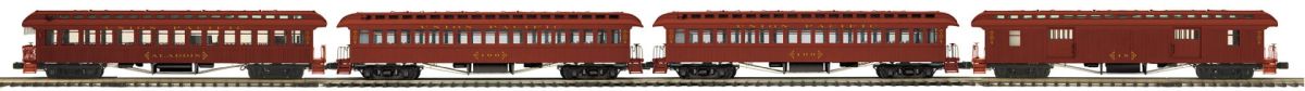 O UP 4pk 64' Woodside Psg.Cars