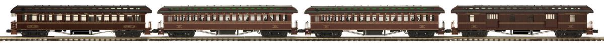 O LIRR 4pk 64' Woodside Psg.Cars