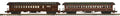 O LIRR 2pk 64' Woodside Combine/Coach