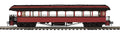 O Unlettered 64' Open Air Woodsided Observation Car (Red)