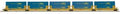 O TTX 5pk Twin Stack Container Cars DTTX #63180