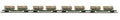 O 4-Car 60' Flat Car Set W/(2) M270 Rocket Launchers Desert