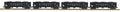 O PRR 4-Car 70-Ton 3-Bay Hopper Set