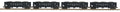 O PRR 4-Car 70-Ton 3-Bay Hopper Set