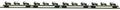 O US ArmyFlatcar 4pk w/(3) MASH Jeeps