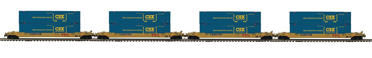 O 4-Car Husky Stack Set CSX