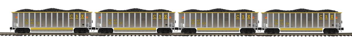 O Coalporter Hopper 4pk CSX