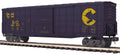 O 50' Waffle Boxcar Chessie