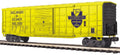 O 50' Waffle Boxcar D&H