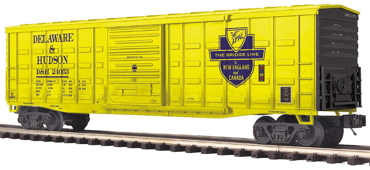 O 50' Waffle Boxcar D&H
