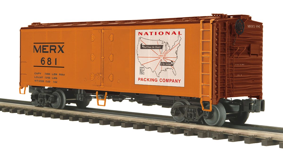 O 40' Steel Side Reefer National Packing