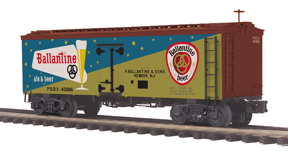 O 36' Woodside Reefer Ballantine Beer
