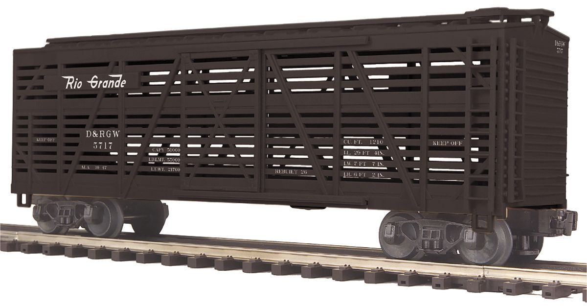 O Steel Sided Stck Car D&RGW
