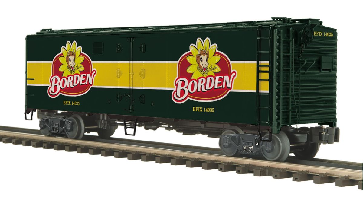 O Borden's Milk 40' Steel Sided Reefer