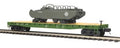 O US Army Flatcar w/GMC DUKW 353 #609300