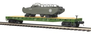 O US Army Flatcar w/GMC DUKW 353 #609300