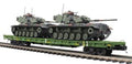 O 60' Flatcar w/(2) M60 Tanks