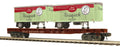 O Flatcar w/Pup Trailers GN