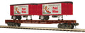 O Flatcar w/Pup Trailers SP