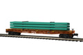 O 60' Flatcar w/Pipe Load CP