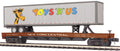 O Flatcar w/48' Trailer NYC