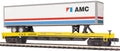 O Flatcar w/48' Trailer C&O