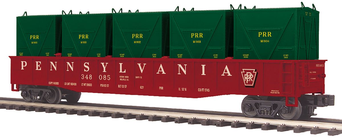O Gondola w/LNL Containers PRR