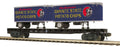 TARIFF O Flatcar w/Pup Trailers B&M