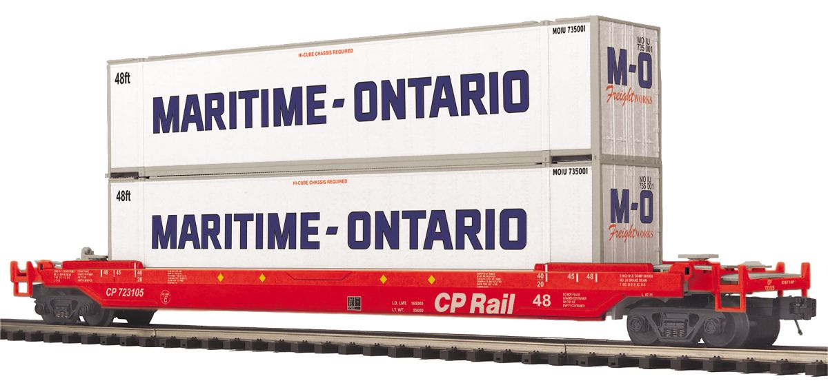 O Husky Stack Car CP Rail