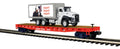 TARIFF O Trump Flatcar w/Box Truck