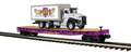 O PR Flat Car w/45th Anniversary Box Truck