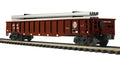 O BNSF Gondola w/Pipe Load