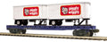 O L&N Flat Car w/Pup Trailers