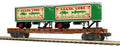 O  B&O Car w/Pup Trailers