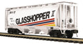 O 3-Bay Cylindrical Hopper Glasshopper