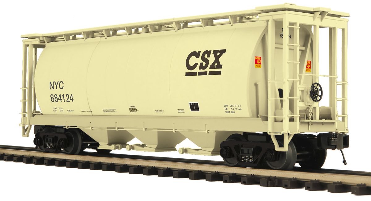 O 3-Bay Cylindrical Hopper CSX