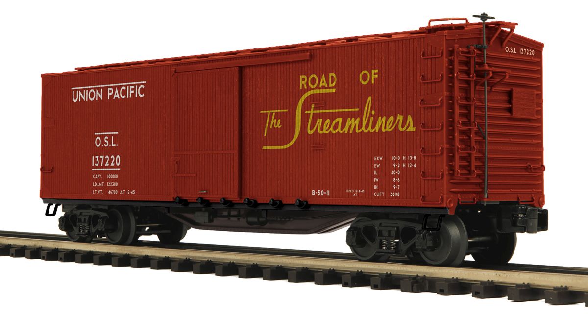 O 40' USRA Double Sheathed Boxcar UP