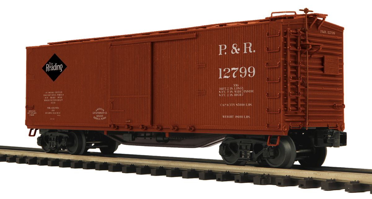 O 40' USRA Double Sheathed Boxcar Phil. & RDG