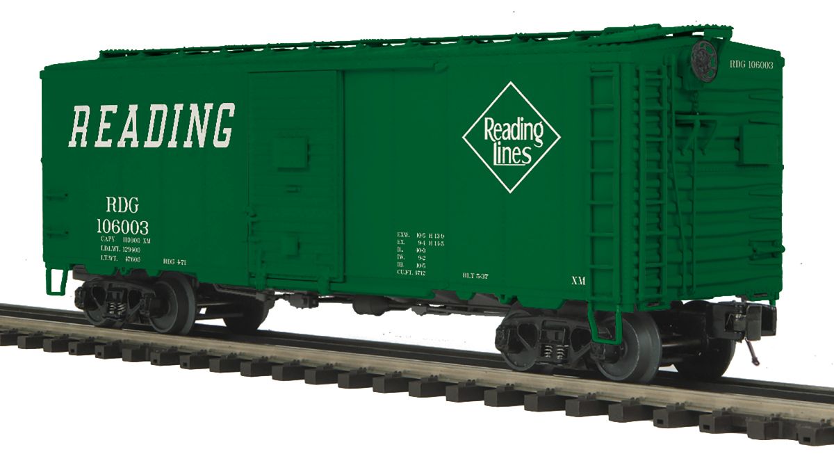 O 40' AAR Boxcar RDG