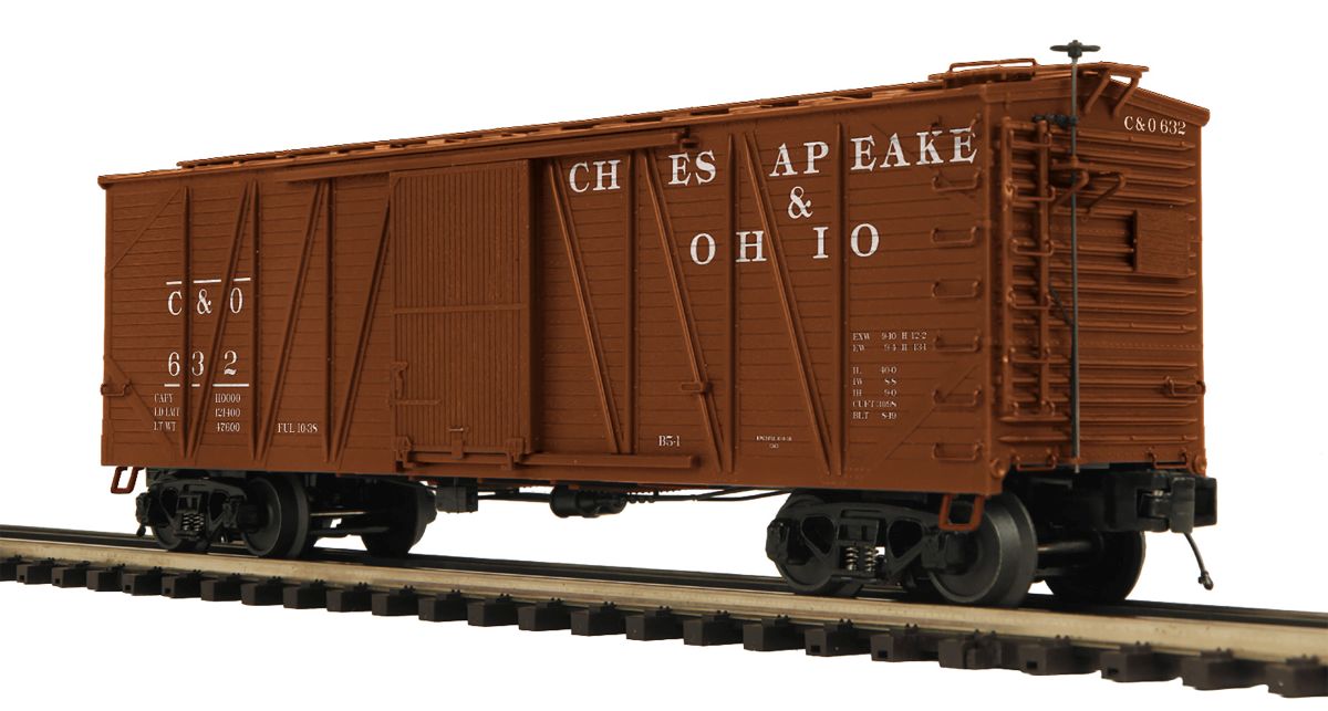 O Single Sheathed Boxcar C&O
