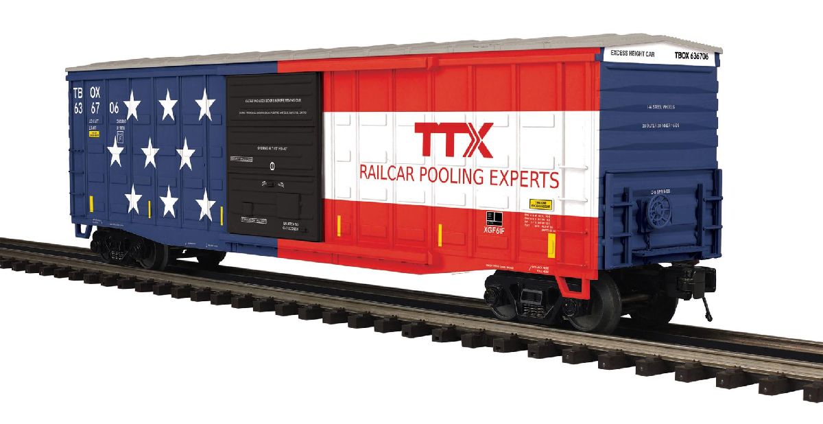 O TTX 50 Waffle Box Car