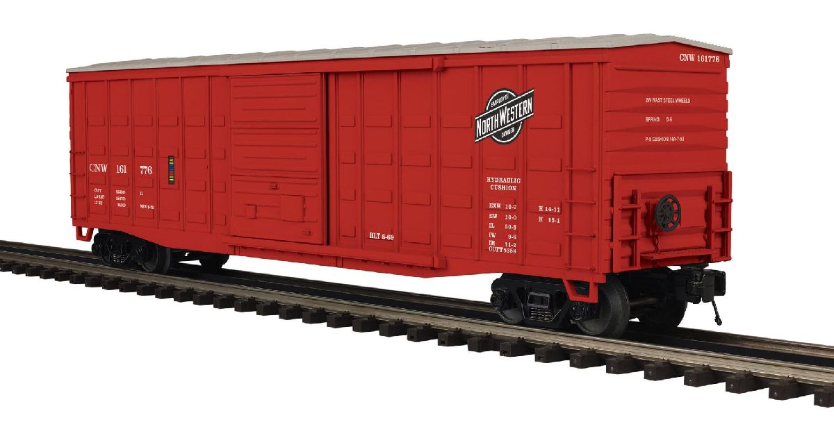 O CNW 50 Waffle Box Car