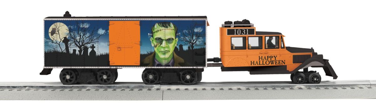 O Halloween Galloping Goose w/LED's/3.0