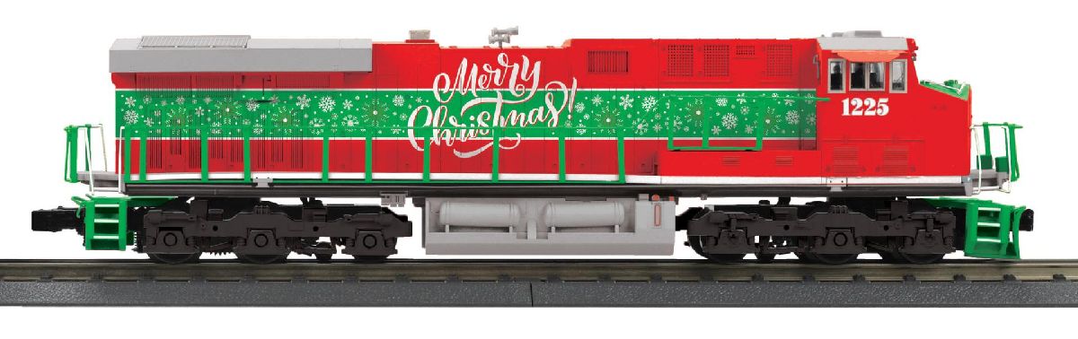 O Christmas ES44AC Imperial Diesel w/ 3.0 and charging light
