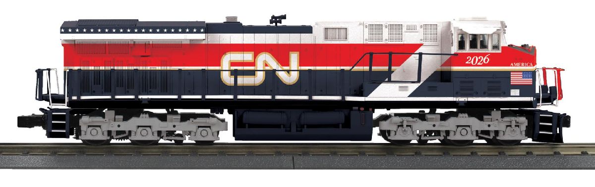 O CN ES44AC Imperial Diesel w/PS3.0 #2026 AF1